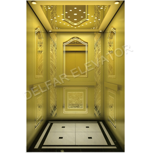 Пассажирский лифт класса люкс Ti-gold грузоподъемностью 800 кг