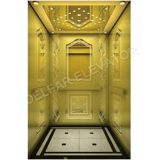 Пассажирский лифт класса люкс Ti-gold грузоподъемностью 800 кг