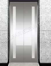 Травление зеркала двери лифта D20519