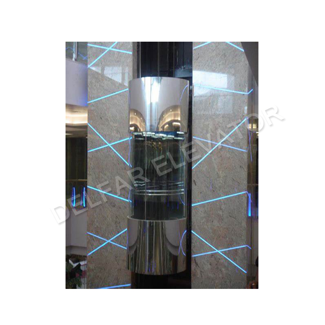 Полукруглый высококачественный обзорный лифт DELFAR