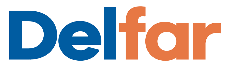 лифт с логотипом delfar